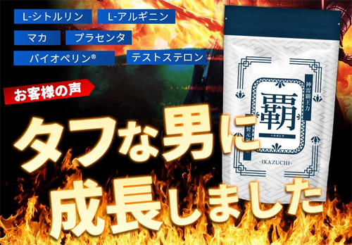 覇-イカヅチ-はどんな成分でできている？その効果は？