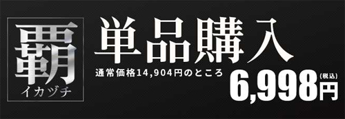 覇-イカヅチ-の単品価格