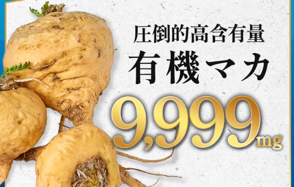 中心成分の「マカ末」